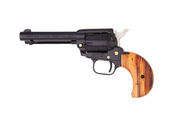 Heritage ROUGH RIDER 22LR/MAG 4.75" BLUE BIRD HEAD GRIP